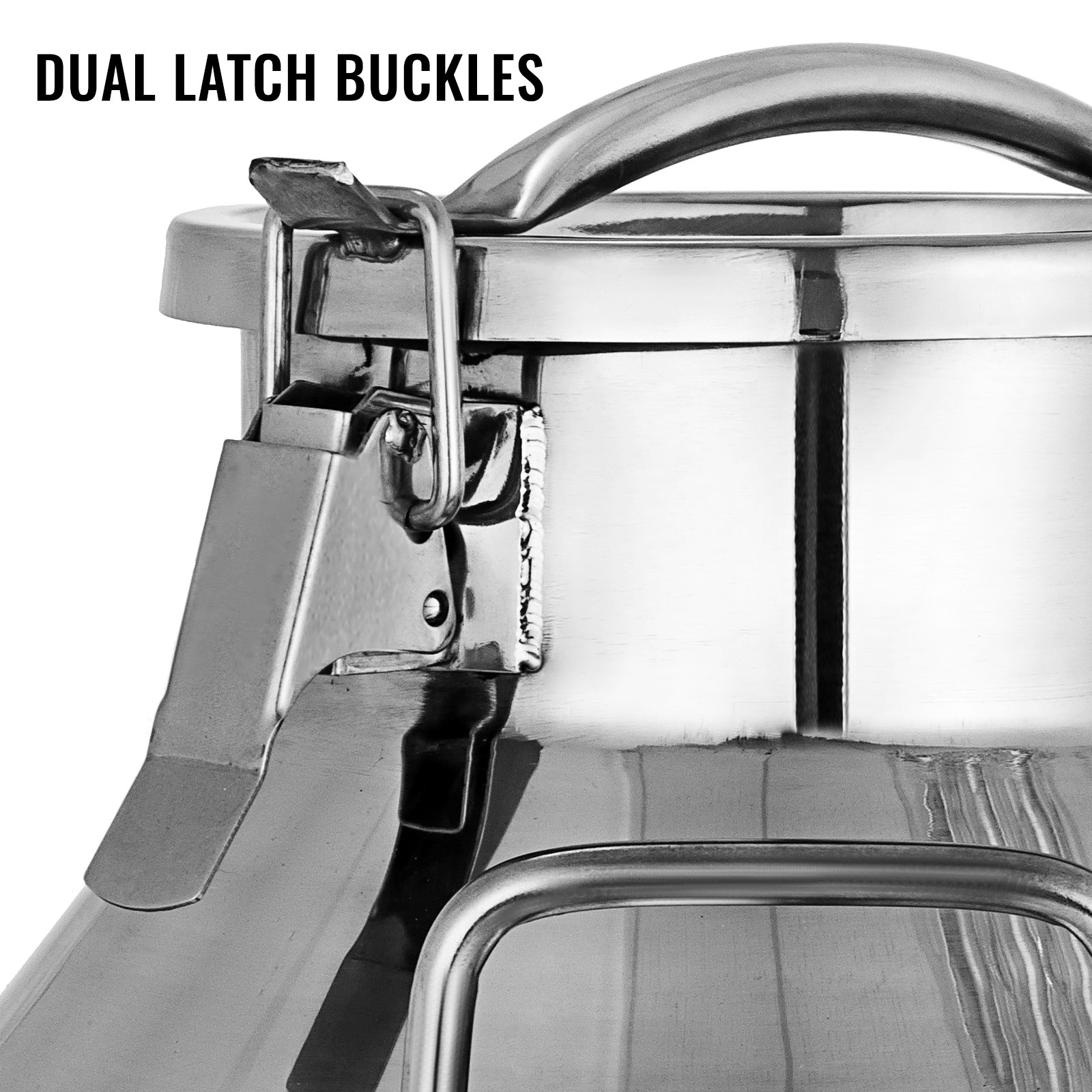 Bidon à Lait En Acier Inoxydable épais 201 - Pour Le Transport De Lait