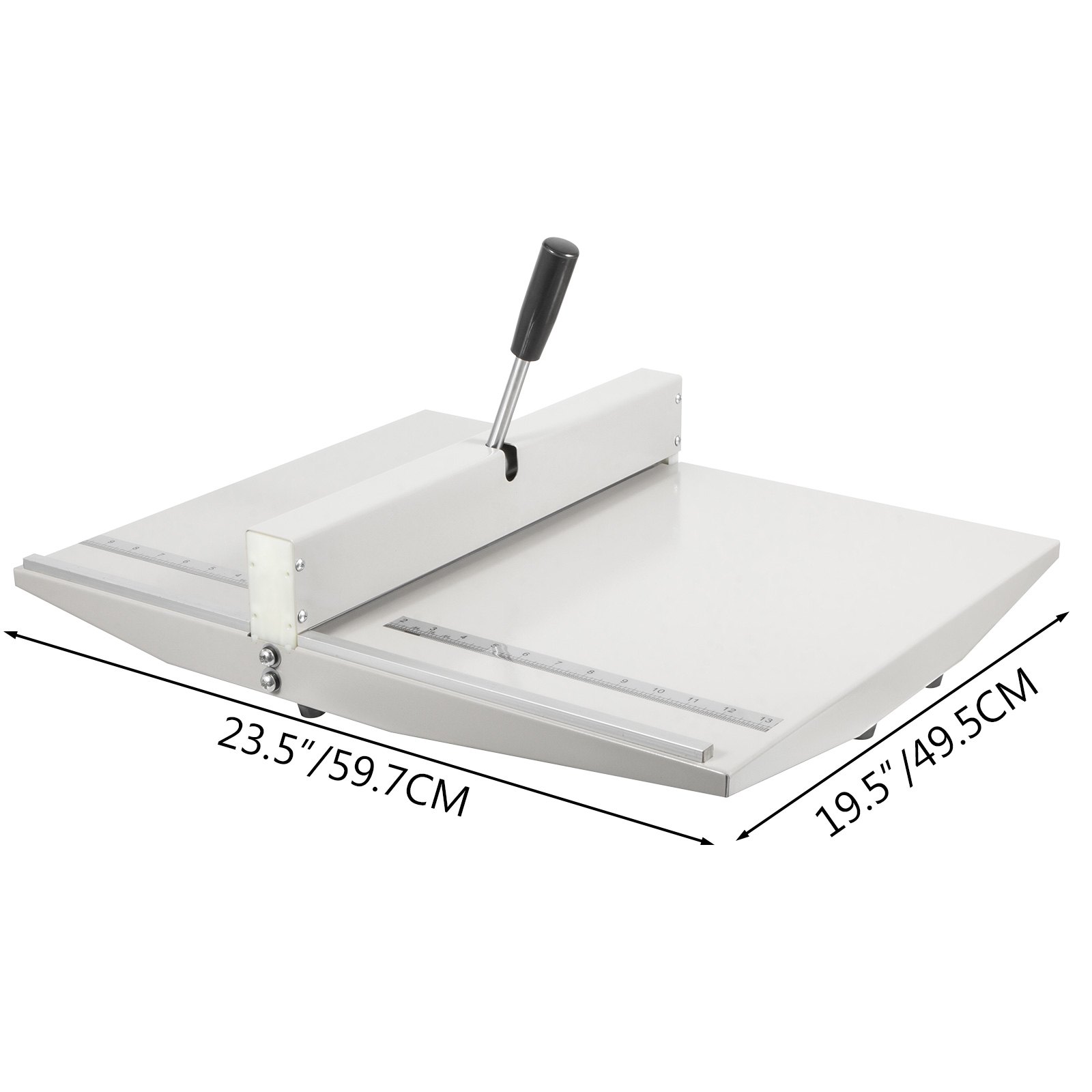 VEVOR Machine Plieuse Manuelle 48cm A3 - Plieuse à Papier Avec Backstop Magnétique Et Échelle Précise