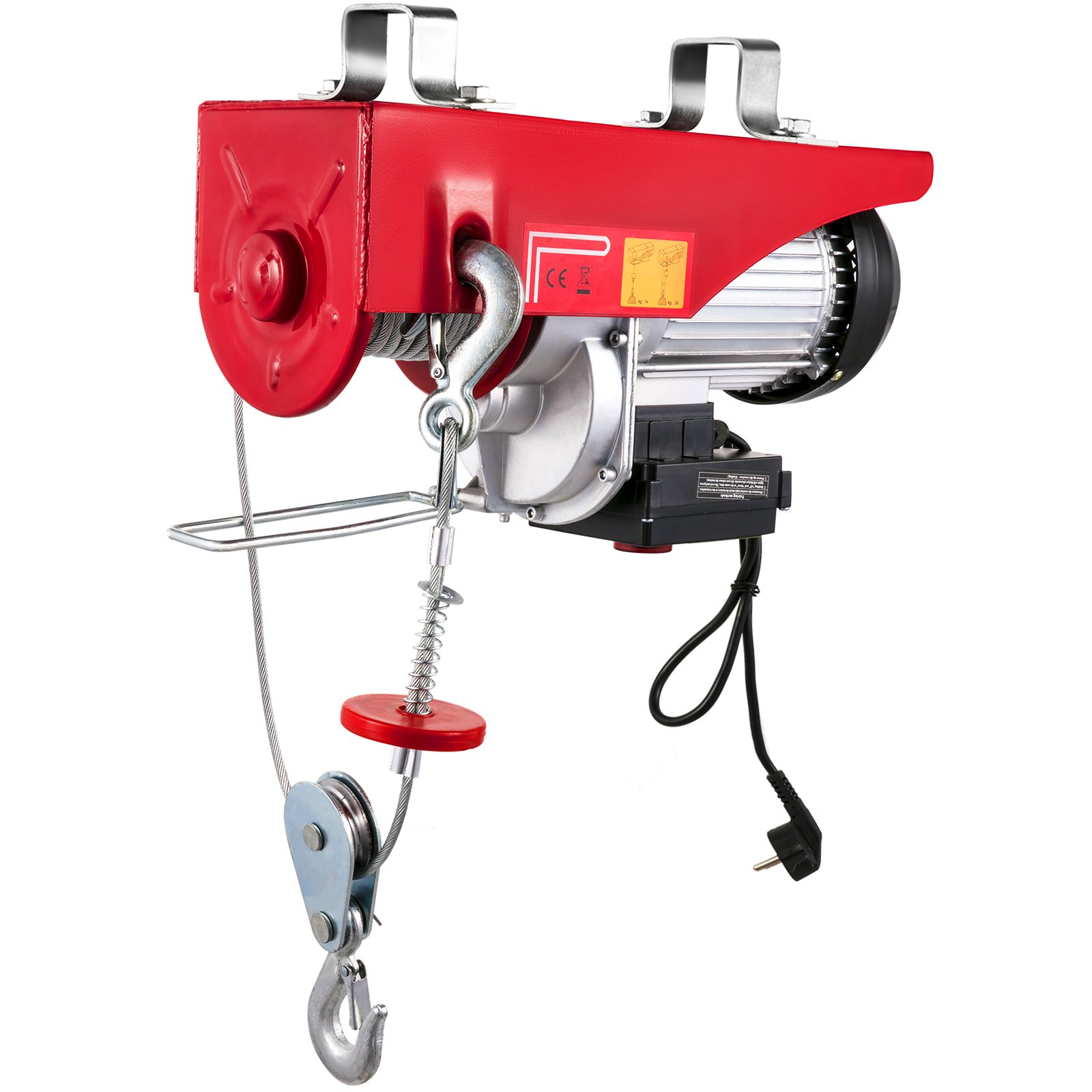 Treuil électrique Portable Autodayplus 1100 Lbs (500kg), Câble 25ft, Télécommande - 1500W