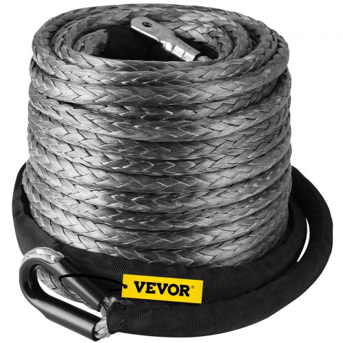 Corde De Treuil Synthétique Sunshine Cordage – UHMwPE 3/8x125ft, Capacité 18400lbs