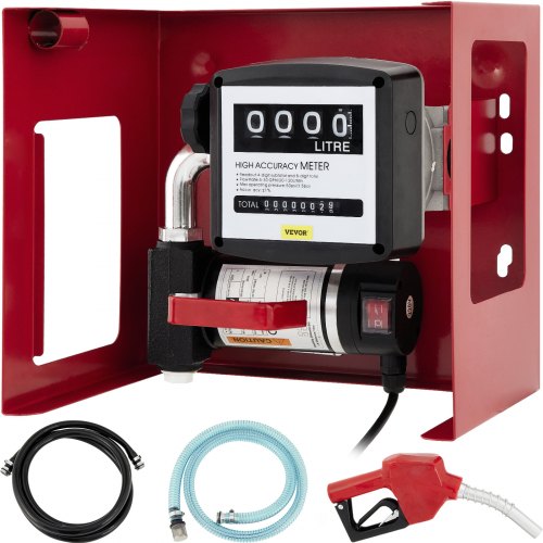 

VEVOR Pompa di trasferimento 40L/min pompa diesel elettrica contatore di litri 2800rpm pompa diesel elettrica automatica 220V pompa olio inverso autoadescante
