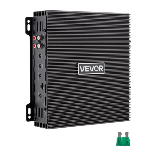 

VEVOR Amplificatore Audio per Auto 2 Canali Potenza a Ponte Classe AB da 12V, Amplificatore per Auto Riduzione della Distorsione max. 2x300 W a 4 Ohm max. 2x600 W a 2 Ohm, Berline SUV Pick-Up