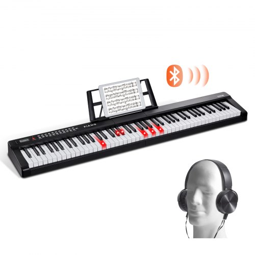 

VEVOR Tastiera per pianoforte digitale 88 tasti semi-ponderata elettrica
