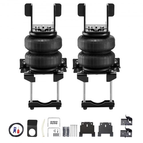 

VEVOR Kit di Sospensione Airbag, Kit di Sospensioni Pneumatiche Compatibile con Chevrolet Silverado 1500 GMC Sierra 1500 2WD 4WD 2007-2018, Carico 2267,96 kg, da 5 a 100 PSI Sospensioni Pneumatiche