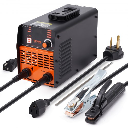 

VEVOR Saldatrice ad Elettrodo 220V, Saldatrice TIG ARC/Lift 200A con Ampio Display a LED, Saldatrice ad Elettrodo Portatile 2 in 1 con Hot Start Arc Force Anti-Stick VRD, Saldatore ad Arco MMA