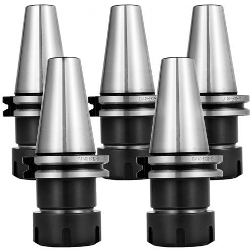 

VEVOR Pinze di serraggio CAT40 ER32, set di 5, pinze di serraggio di precisione, portautensili per macchine da incisione CNC, utensili per torni di fresatura CNC, punte a colonna