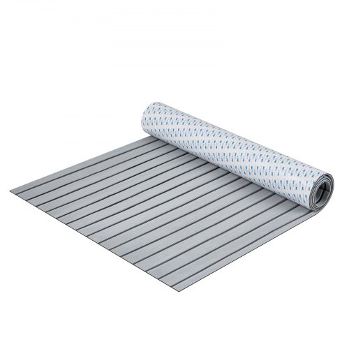 

VEVOR Pavimento per Barca in Schiuma EVA Coperta per Barca 2400x900x6mm Pavimento Autoadesivo Antiscivolo 21600cm² Tappeto Marino per Barche Yacht Pontoni Coperte per Kayak