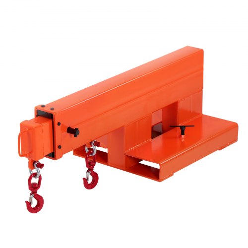 

VEVOR Braccio Gru Telescopico per Carrello Elevatore, Capacità 2495 kg, Gru a Braccio Estensibile per Carrello Elevatore con Doppio Gancio, Lunghezza 120-186,7 cm, per Magazzini, Fabbriche e Cantieri