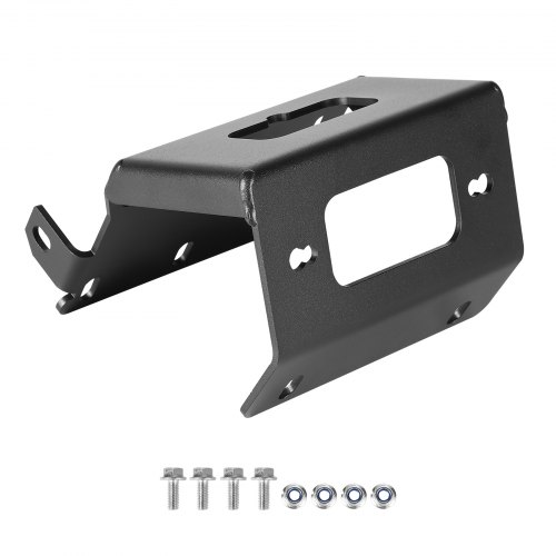 

VEVOR Supporto per Verricello per Veicoli, Carico di 907 a 1633 kg Attacco per Verricello per Gancio di Traino per Modelli Selezionati Honda Foreman e Rancher Rubicon 2014 a 2021, Nero