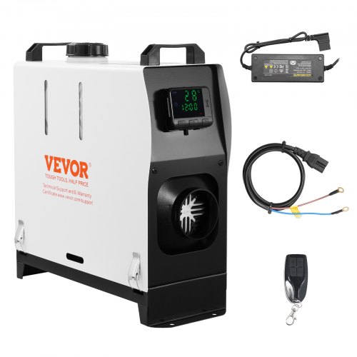 

VEVOR Riscaldatore Diesel Tutto in Uno 5-8KW, Riscaldatore ad Aria Diesel con Display LCD per Controllo Remoto, Riscaldamento Rapido per Interni di Camion, Roulotte e Camper