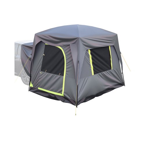 

VEVOR Tenda da Campeggio per Auto 248 x 308 x 230 cm Tenda da Campeggio SUV, Impermeabile PU2000 Spazioso Design a Doppio Strato per 5-8 Persone, Finestre, Finestre in Rete, Tettoia Antipioggia, Borsa