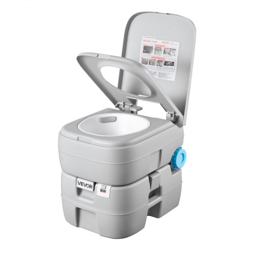 

VEVOR Toilette da Campeggio Portatile con Scarico Toilette Portatile con Serbatoio di Scarico Rimovibile Capienza ca. 30 L, WC per Casa Camper Barca Escursionismo da Viaggio Serbatoio d'Acqua 19 L