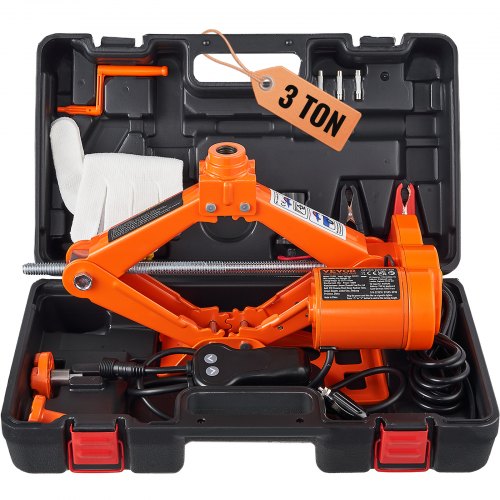 Cric Elettrico Auto 12V 3Toni - Kit Riparazione Pneumatici Con Custodia Per SUV E Van - Foto 7