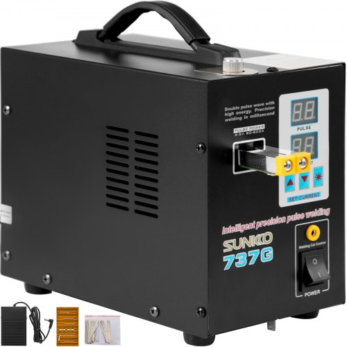 

VEVOR 220V Saldatrice a Batteria Portatile 737G Penna per Saldatura a Punti Professionale Stabile in Acciaio Inossidabile Efficiente