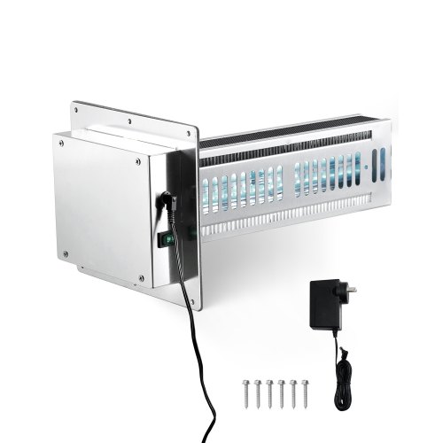 

VEVOR Purificatore d'Aria HVAC per Casa, Luce UV UVC per Aria Condizionata, Depuratore d'Aria con 1 Lampadina, Luci UV HVAC con Tecnologia PCO Cavo Alimentazione per Sistemi AC 24 W 203x177x370 mm