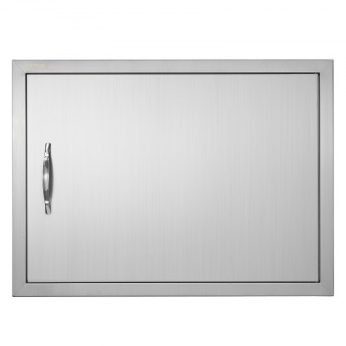 

VEVOR Porta di Accesso da Cucina, 685 x 508 mm, Porta Singola da Cucina per Esterno, Porta in Acciaio Inox Montaggio a Incasso per Isola Cucina, Stazione Cucina, Mobile da Esterno