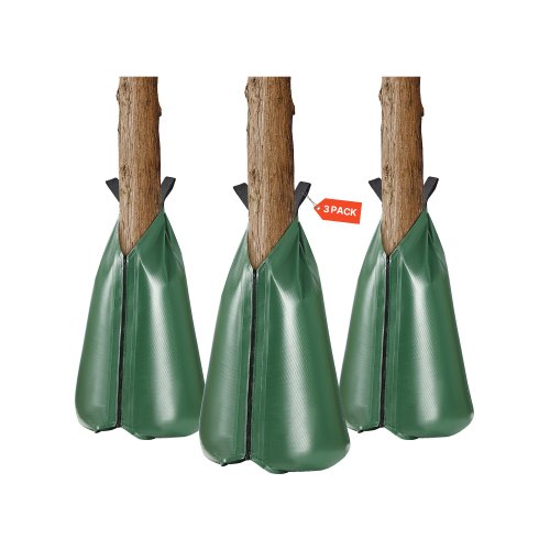 

VEVOR Sacchetti per Irrigazione degli Alberi, 3 Confezioni da 75,7 L, Sacchetti Ricaricabili per Alberi Rilascio Lento 5-9 Ore con Cerniera, Irrigazione Sistema di Gocciolamento delle Radici