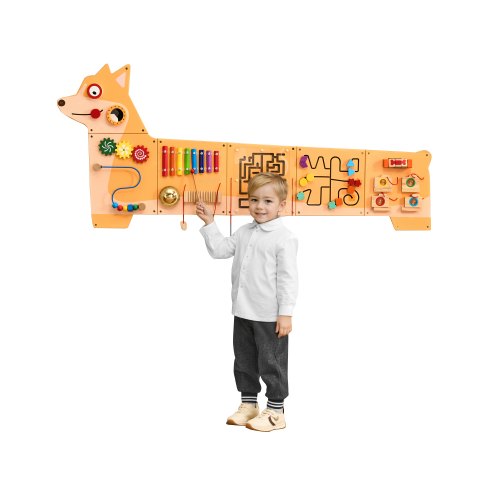 

VEVOR Pannelli Parete con Attività Cuccioli Sensoriale Giochi Bambini 1550 mm
