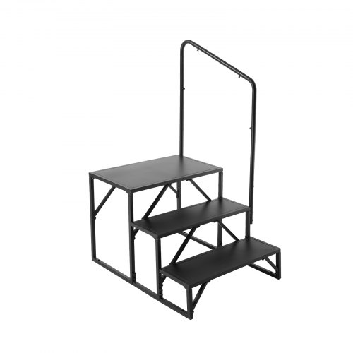 

VEVOR Gradini per Camper, Scale per Camper a 3 Gradini, Capacità Carico 199,58 kg Acciaio al Carbonio Addensato, con Corrimano, Gradini Antiscivolo per Ingresso Uscita, Adatto per Camper, Rimorchio