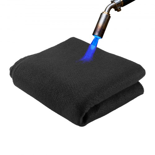 

VEVOR Coperta per Saldatura in Feltro di Carbonio, Tappeto per Saldatura Ignifuga da 1016 x 1016 mm, Coperta di Protezione di Sicurezza max. 982°C, Tappeto Ignifugo Spessore da 3,5 mm