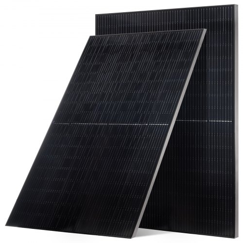 

VEVOR Modulo Solare Monocristallino 2 Pezzi da 400 W ad Alta Efficienza con Uscita MC4 Stabile e Telaio in Alluminio, Impermeabile IP65 per Applicazioni su Tetti Piani per Auto, Barche, Camper