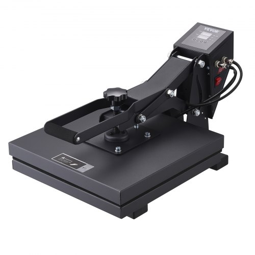 

VEVOR Pressa di Calore 380 x 380 mm Pressa di Calore ad Alta Pressione per Magliette, Riscaldamento Rapido, Stampante Digitale a Sublimazione Industriale per Vinile a Trasferimento di Calore, Nero