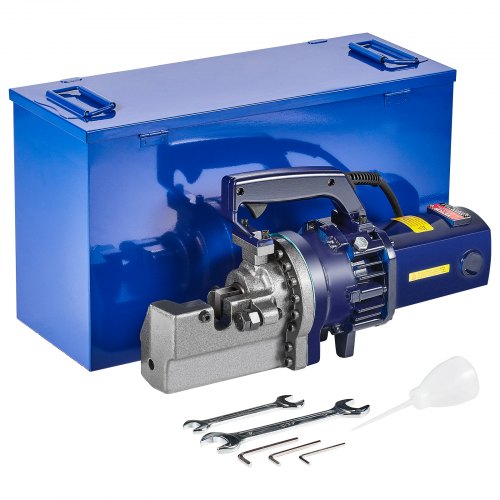 

VEVOR Tagliatrice per Barre Cemento Armatura Elettrica Portatile Diametro di Taglio 5-25mm Utensile da Taglio di Barre Cemento Armatura in Acciaio Potenza 1700W con Custodia Attrezzi Taglierina Barre
