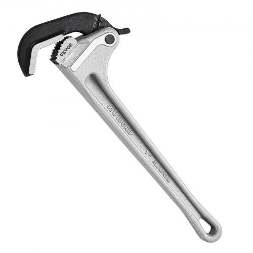 

VEVOR Chiave per Tubi Dritta Alluminio 457 mm, Regolazione Automatica Ganascia, Chiave Idraulica Regolabile e Trasportabile, Design Appendibile Ergonomico, per Tubi, Riparazioni Automobilistiche