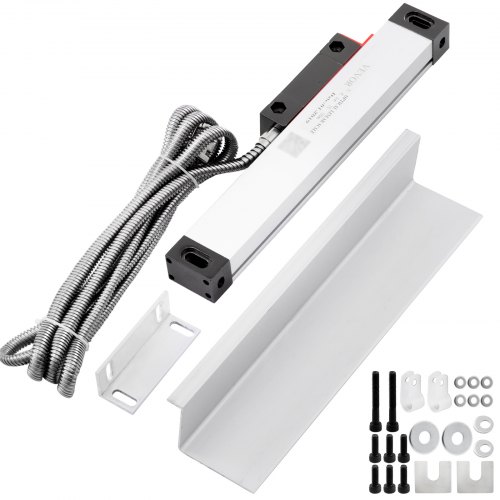 

VEVOR Tornio ad Alta Precisione 1 pz. da 150 mm, Scala Lineare, Encoder a Scala Lineare, per Fresatrice con Accessori