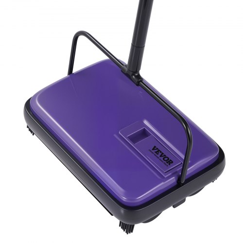 

VEVOR Spazzola per Tappeti Manuale 170mm Capacità della Polvere 300 ml Viola