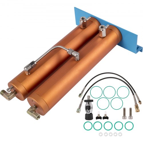 Vevor Oil Water Separator 30 Mpa Filtro Con Base E Connettore Compressore D'aria