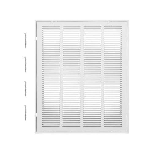 

VEVOR Griglia del Filtro dell'Aria di Ritorno, per Aperture di Condotti da 50 x 63 cm Filtro Non Incluso, Griglia di Ritorno dell'Aria in Acciaio Verniciato a Polvere, Faccia/Porta Staccabile