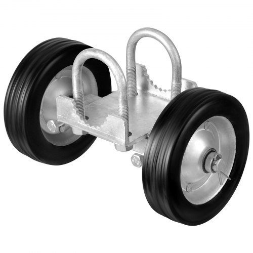 

VEVOR Kit Cancello Scorrevole, Kit Hardware per Cancello da 146 mm, Rotelle Universali Regolabili per Cancello, Rullo Guida per Carichi Pesanti per Cancello Porta Scorrevole, Carico 272,15 kg, Nero
