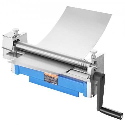 

VEVOR Macchina per Laminazione a Rullo Larghezza max. Formatura 320 mm Capacità di Calibro 20, Macchina Piegatrice per Laminazione a Rulli Scorrevoli per Lamiere con 2 Rulli Staccabili per Laminazione