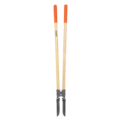 

VEVOR Trivella per Pali con Manico in Legno, Trivella Manuale con Scala Graduata e Lama in Metallo, Strumento per Pali per Lavori di Scavo in Giardino e Giardinaggio all'Aperto, 1460 mm