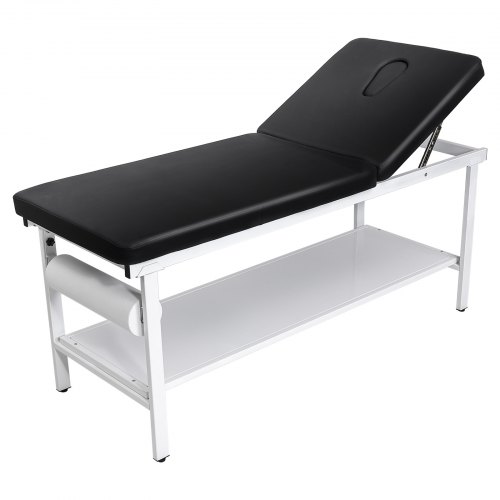 

VEVOR Lettino da Massaggio Pieghevole Carico di 227 kg, con Schienale Regolabile, con Ripiano Portaoggetti e Distributore di Rotoli di Carta per Ospedali, Cliniche e Centri di Riabilitazione