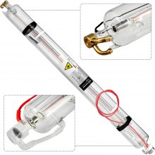 VEVOR Laser Tube CO2 Laser Tube per Macchina per Incisione e Taglio Laser (80W 1230mm)