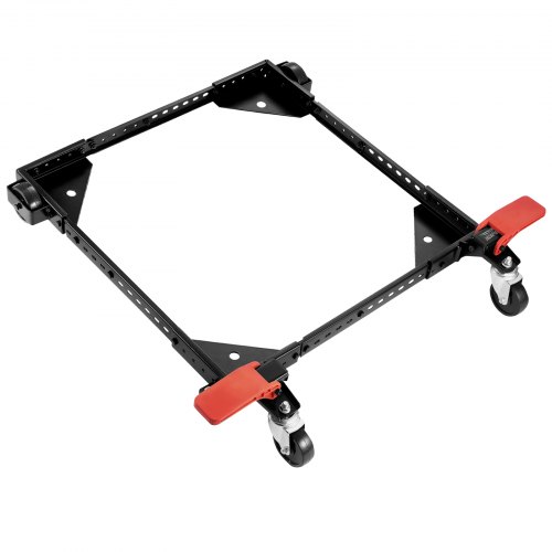 

VEVOR Base Mobile per Carico Pesante 226,8 kg, Supporto Universale con Rotelle Regolabile da 304x304 mm a 914x914 mm, Ruote Girevoli, Base per Attrezzature Lavorazione Legno Lavatrice