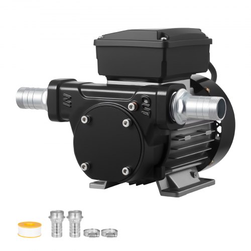

VEVOR Pompa Elettrica di Trasferimento Carburante 230V, 60 L/min, Altezza di Aspirazione Massima 2,4 m, Altezza di Sollevamento Massima 13,7 m, per Veicoli, Cantieri Edili, Aziende Agricole