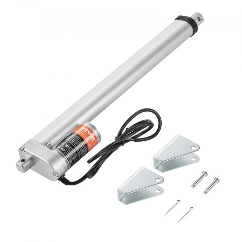 

VEVOR Attuatore lineare 12V 30,48cm Carico elevato 149,69kg/1500 N 4,826mm/s Protezione IP54