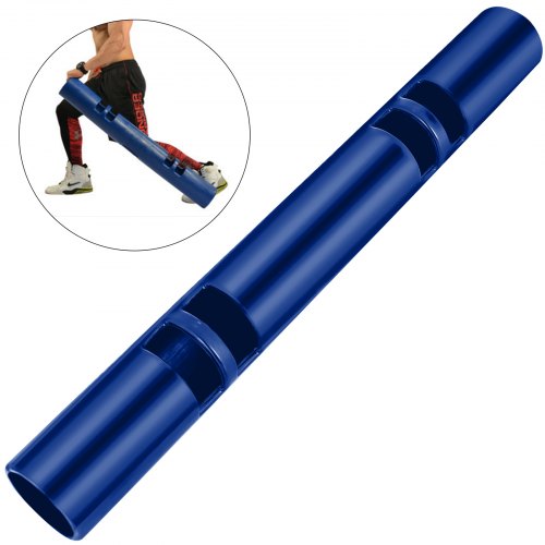 

VEVOR Pesi Palestra Barra Blu Tubo Fitness Trascinamento Palestra Gomma 12 kg