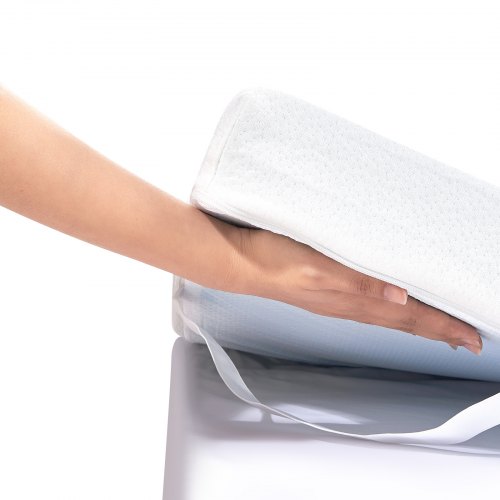

VEVOR Coprimaterasso Memory Foam Tappetino Materasso Spessore 76,2 mm con Gel Rinfrescante, Materasso Imballaggio Compresso Installazione Rapida, Materasso Tappetino per Alleviare Pressione Corporea