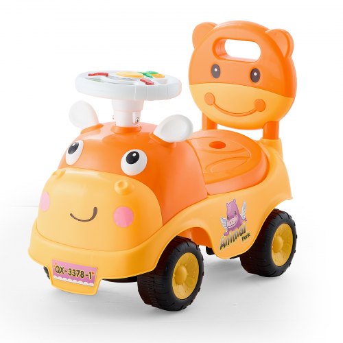 

VEVOR Macchinina a Spinta Giocattolo Auto per Bambini, Capacità 22 kg, con Clacson e Musica, Vano Portaoggetti Sotto Sedile, Macchina per Sviluppo Muscolare ed Equilibrio