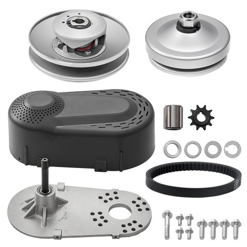 

VEVOR Frizione di Trasmissione Motore 2-8 CV Frizione di Trasmissione ad Alta Resistenza 2000 Giri/min con Ruote dal Design Asimmetrico, Frizione Robusta Durevole, Accessori Completi, per Vari Motori