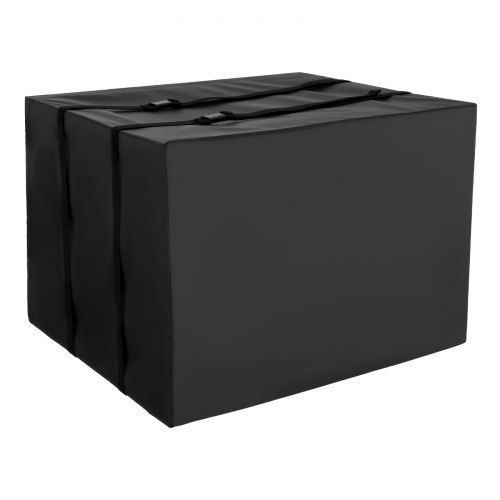 

VEVOR Copertura per Aria Condizionata da Esterno 53x40x38 cm, Copertura Protettiva per Condizionatore, Tessuto in Poliestere Impermeabile a Doppio Strato, Cinturino Regolabile, Misura Universale