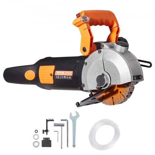 

VEVOR Taglierina Elettrica 42mm Macchina della Scanalatura della Parete 4800Watt dell'Inseguitore della Parete ,Stozzatrice da Parete 6000 RPM Nessuna Polvere, Macchina da Taglio a Parete
