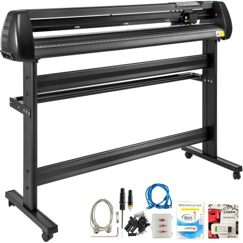 

VEVOR Plotter da Taglio per Plotter da Taglio Plotter da Taglio da 1350 mm conPlotter da Taglio con Forza di Supporto a Terra e Velocità Regolabile