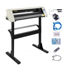 VEVOR Plotter da Taglio in Vinile, KH-720 28 Pollici 2 MB Macchina della Taglierina del Vinile in Alluminio Manuale per Campo Pubblicitario, Decorazioni Varie, Artigianato, Creazione di Etichette