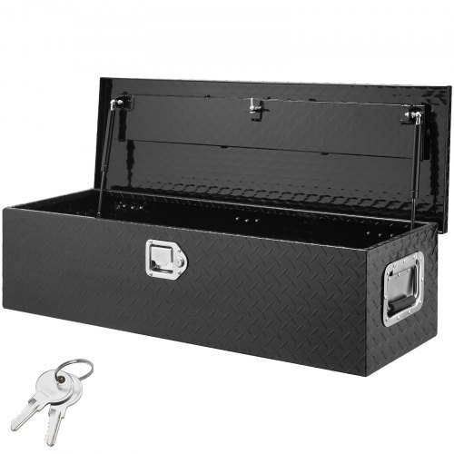 

VEVOR Cassetta degli attrezzi con battistrada in alluminio resistente da 99 x 33 x 25,4 cm per pianale di camioncino