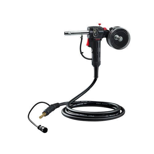 

VEVOR Pistola a Bobina da 100 Ampere Torcia per Saldatura MIG, Compatibile con saldatrici MIG Hobart Handler 210 MVP, per Fili di Saldatura Flux Core/solidi/in Alluminio 0,58 mm 0,76 mm e 0,88 mm